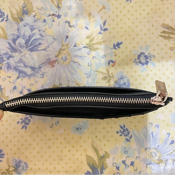 Kate Spade Black Slim Card Holder Wallet Staci - Picture 3 of 4